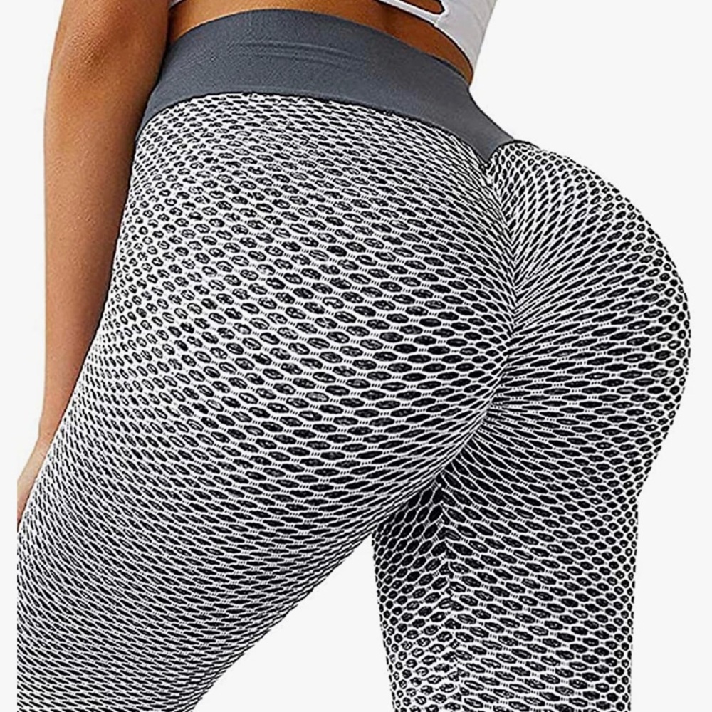 4 of them! Women's High Waist Yoga Pants Butt Lift Tights
